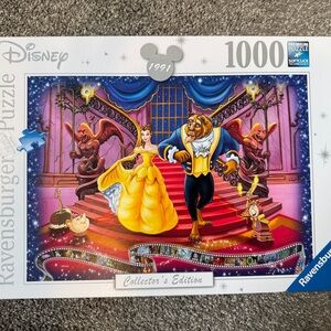 Ravensburger Disney Belle and Beast Puzzle - Vibrant Yellow and Blue